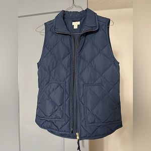 LIKE-NEW NAVY BLUE J. CREW VEST